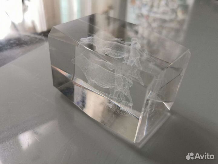 Испанский сувенир с изображением быка и тореадора