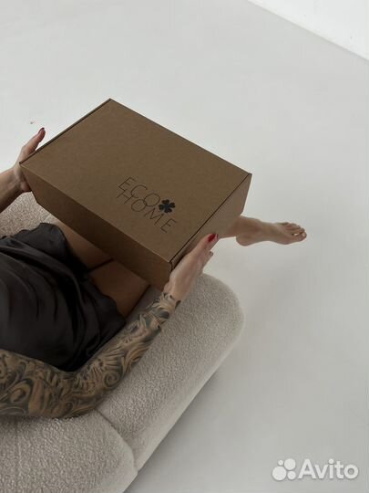 Постельное белье графит из эвкалипта (тенселя)