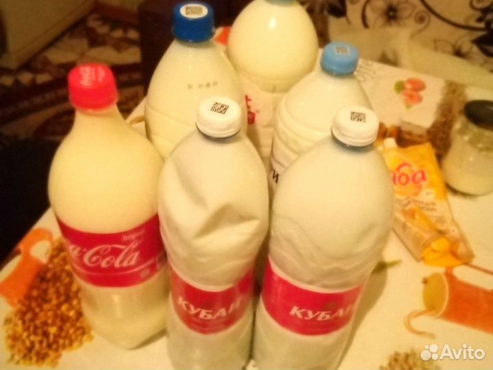 Молоко коровье домашнее