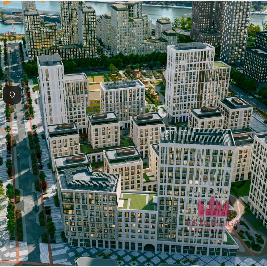 1-к. квартира, 40 м², 12/17 эт.