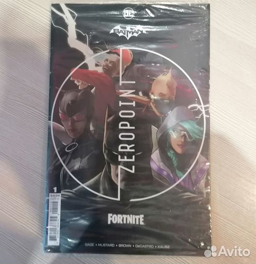 Комикс Fortnite x DC 