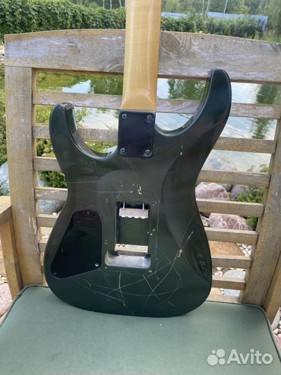 Shamray custom суперстрат Эбони под проект