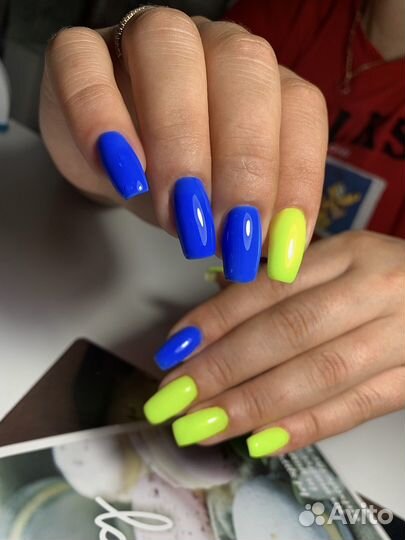 Наращивание ногтей, шеллак, маникюр