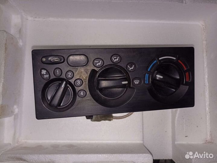 Блок управления отопителем daewoo nexia