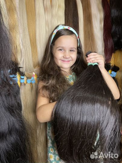 Волосы для наращивания шоколад