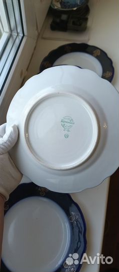 Фарфоровая посуда СССР Коростень 1950-1955г