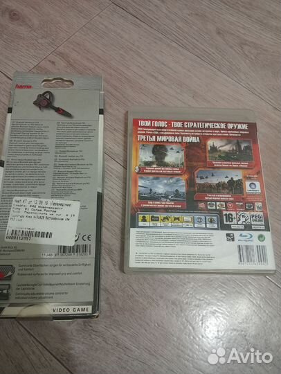 PS3 Tom Clancy's: End War + Гарнитура