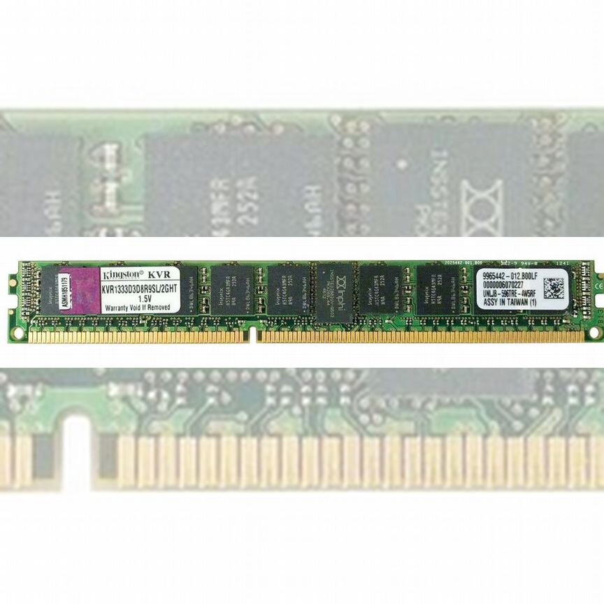 [KVR1333D3D8R9SL/2GHT] Оперативная Память Kingston Kvr1333d3d8r9sl/2ght