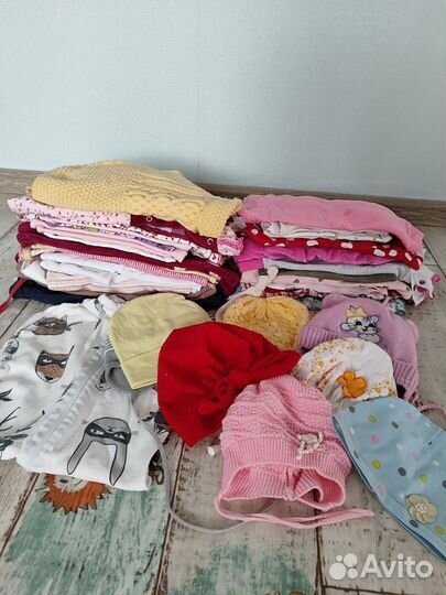 Пакет вещей для девочки 68-74