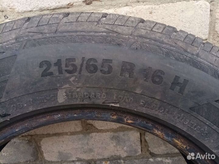 Шины 215 65 16 летние бу за