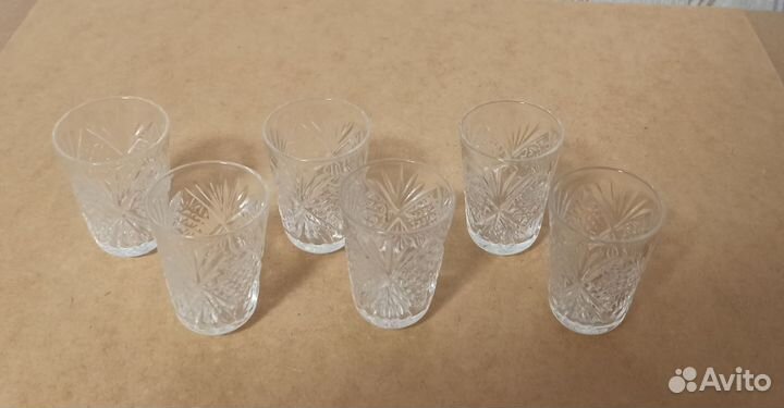 Хрустальные стопки