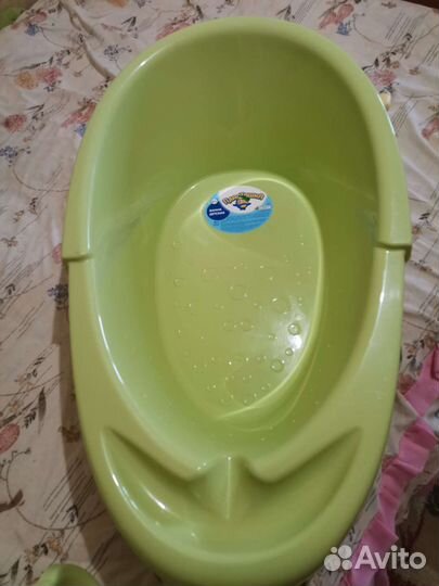 Ванночка для купания с горкой