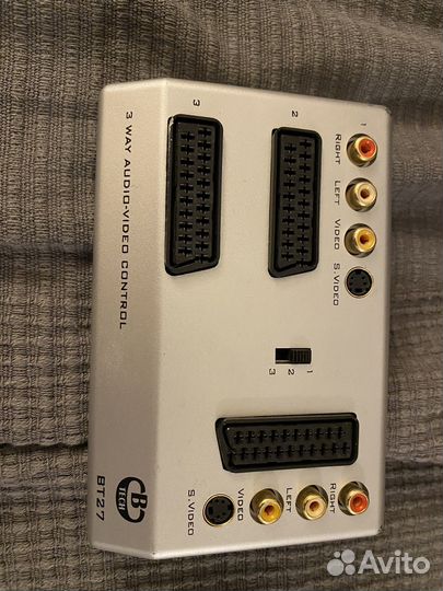 Аудио видео коммутатор bt 27