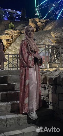 Шелковых халат, накидка