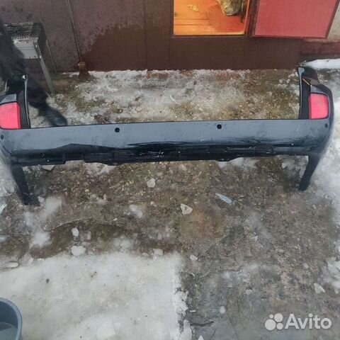 Бампер задний toyota land cruiser 200