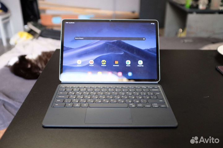 Чехол клавиатура Samsung Tab s7+, s8+