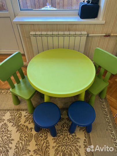 Стол и стульчики IKEA