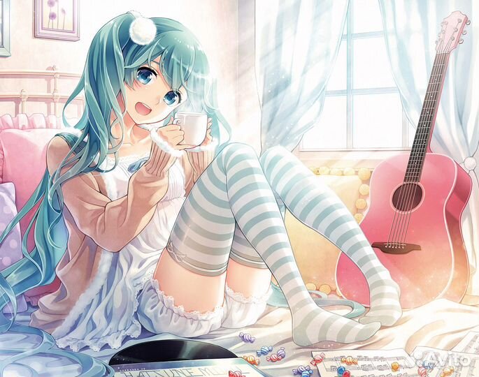 Аниме фигурка Мику Хацуне Miku Hatsune ориг