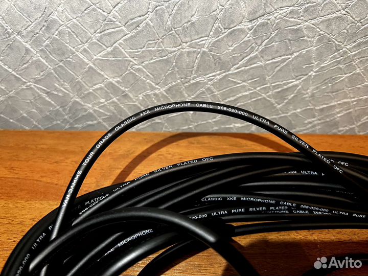 Акустический кабель van damme tour grade classic