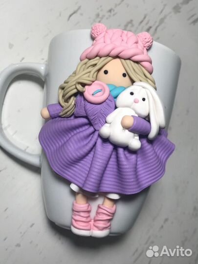 Кружка с декором