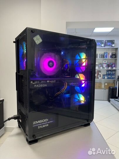 B550/ryzen 5-5600X/32gb/RX6600 8гб