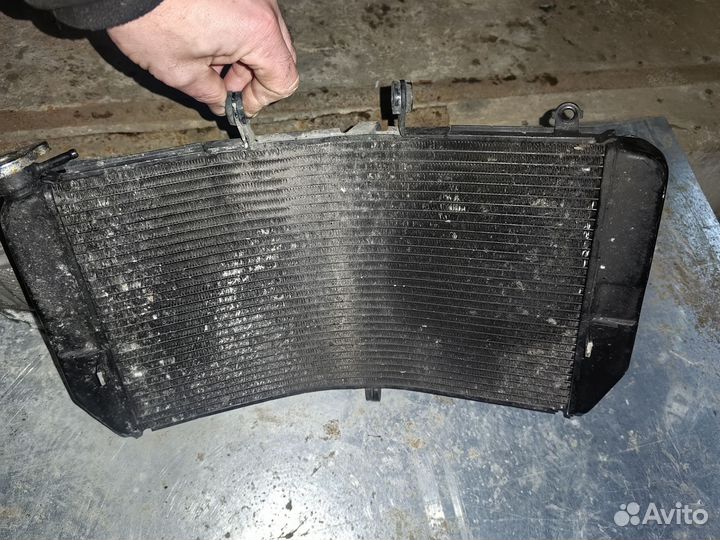 Радиатор 600rr 04г