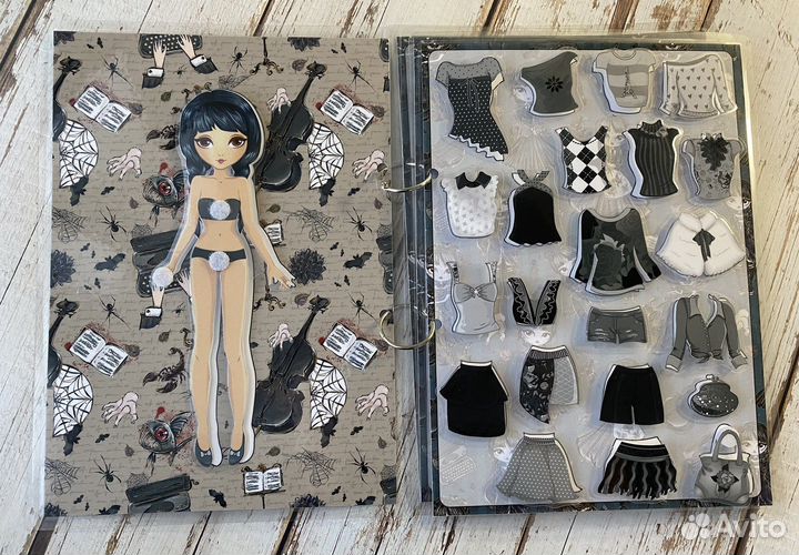 Альбом на липучках Wednesday