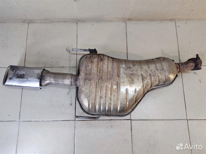 Глушитель задняя часть Opel astra H 2010