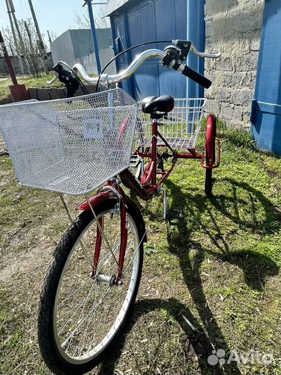 Трехколесный велосипед для взрослых