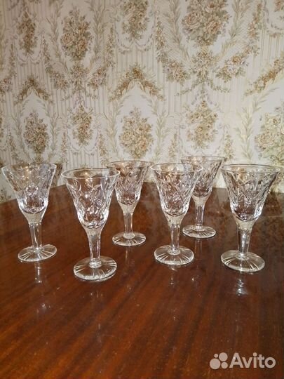 Фужеры хрустальные
