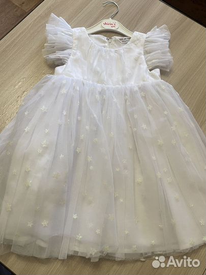 Нарядное платье для девочки 116