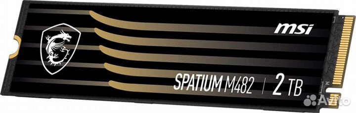 2Tb MSI spatium M482 (spatium M482 PCIe 4.0 NVMe M.2 2TB)