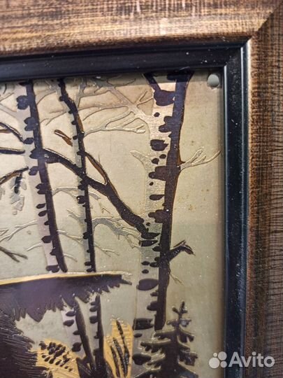 Гравюра по металлуСеттеры,охота на пернатую дичь