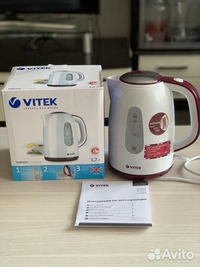 Чайник новый пластиковый Vitek vt-7006