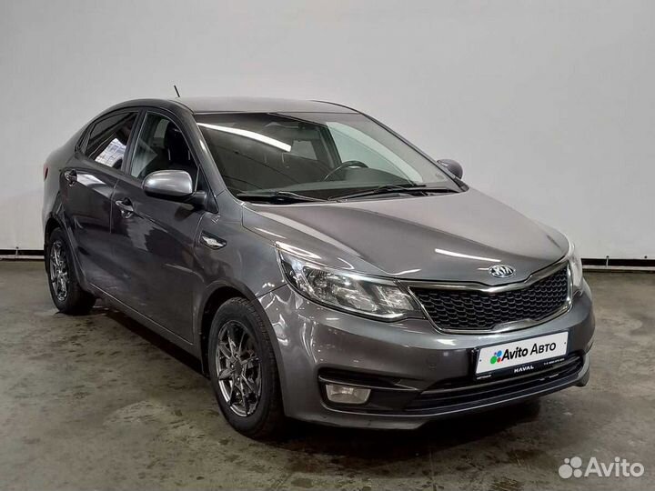 Kia Rio 1.6 МТ, 2016, 96 041 км