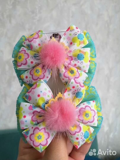 Бантики резиночки для волос