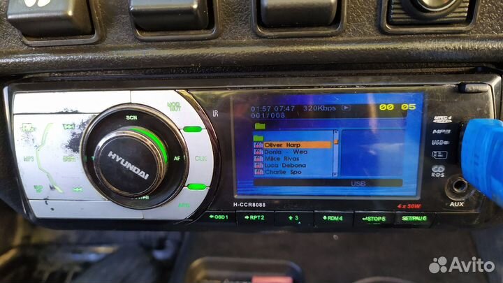 Автомагнитола 1din с экраном