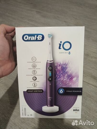 Новая Зубная щетка Braun Oral-B iO 8 Series