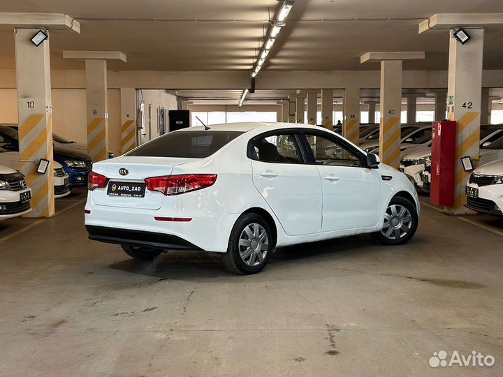 Kia Rio 1.4 МТ, 2016, 276 344 км