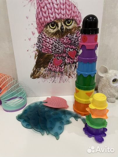 Игрушки для купания в ванной