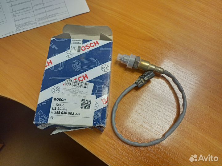 Датчик кислорода (лямбда-зонд) bosch 0258006537