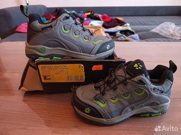 Ботинки демисезонные детские Jack Wolfskin