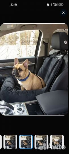 Авто лежанка для собак