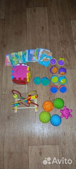 Развивающие игрушки для малышей. Монтессори