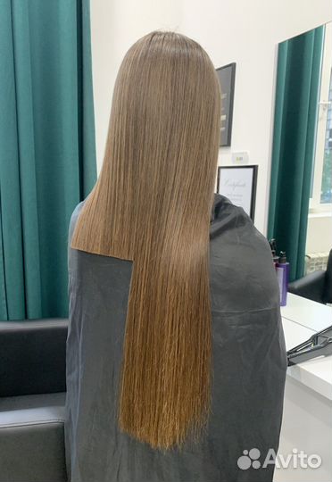 Ровный срез/ керапластика/ полировка волос