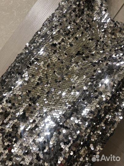 Платье с пайетками нарядное