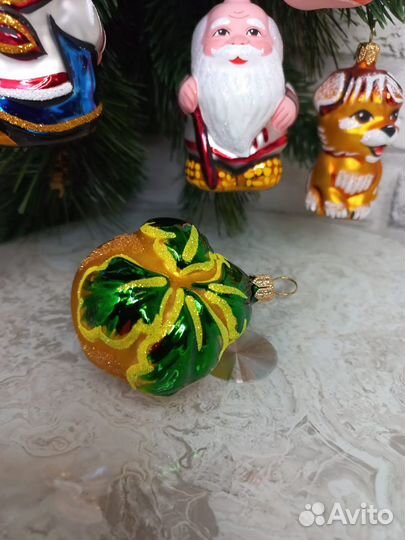 Набор ёлочных игрушек репа, Фабрика Елочка