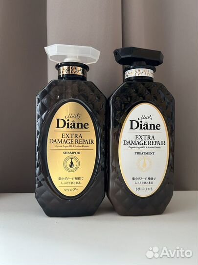 Шампунь и бальзам moist diane