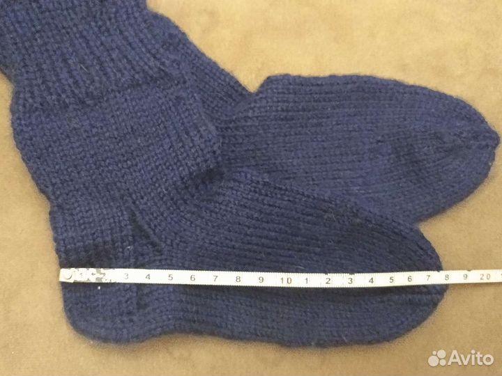 Носки шерстяные детские 17-18 см новые