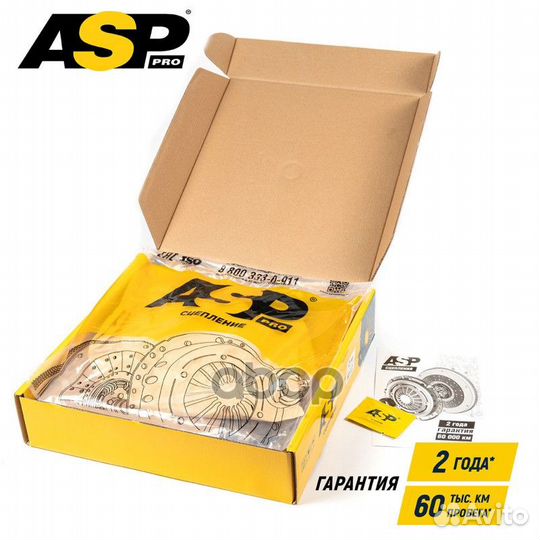 Комплект сцепления gazel next 280mm 7280001 ASP